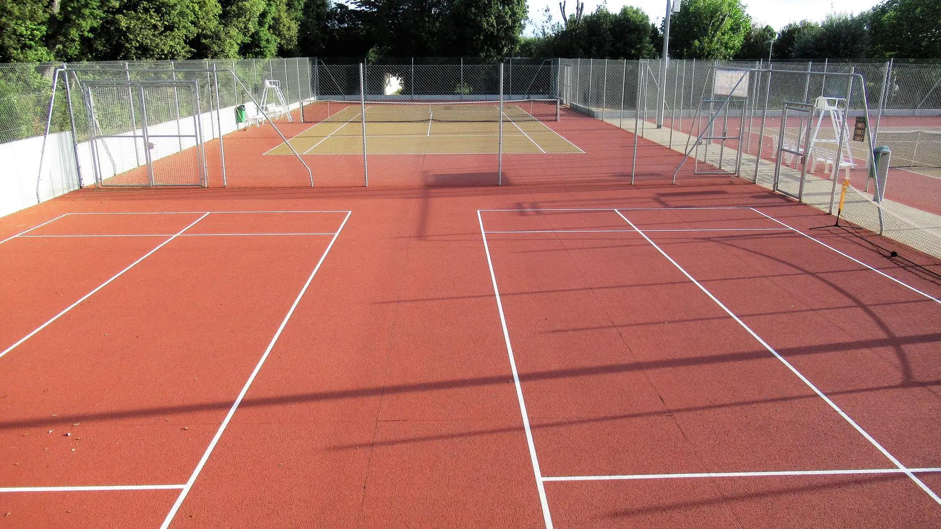 Terrains de tennis Rivedoux