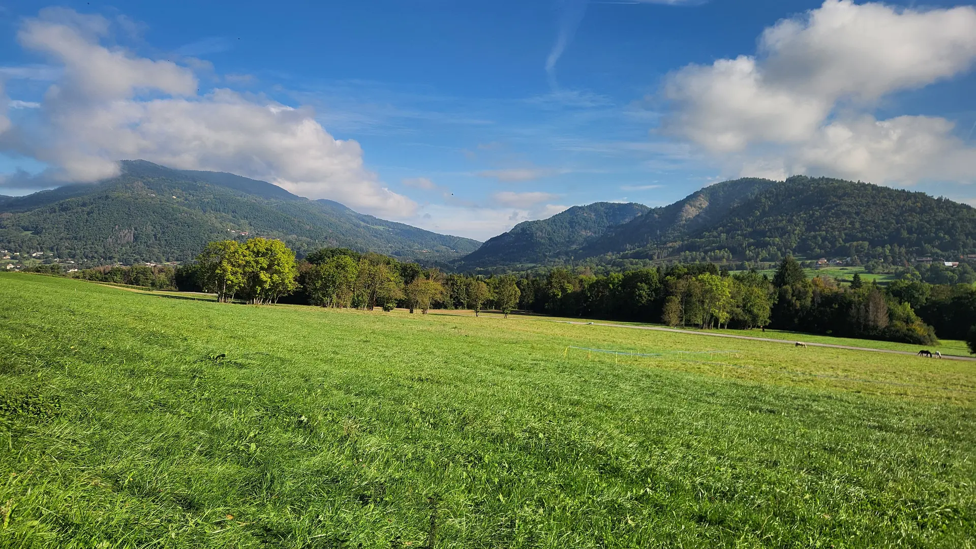 Vue sur le Vouan et les Voirons