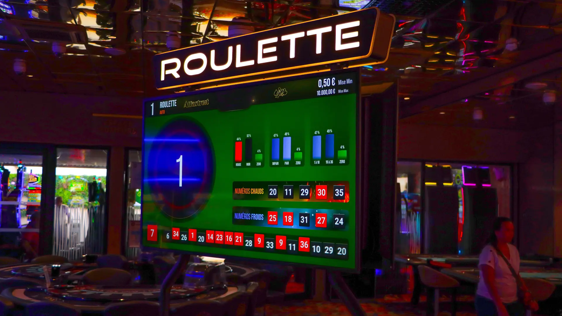 Jeux de la Roulette