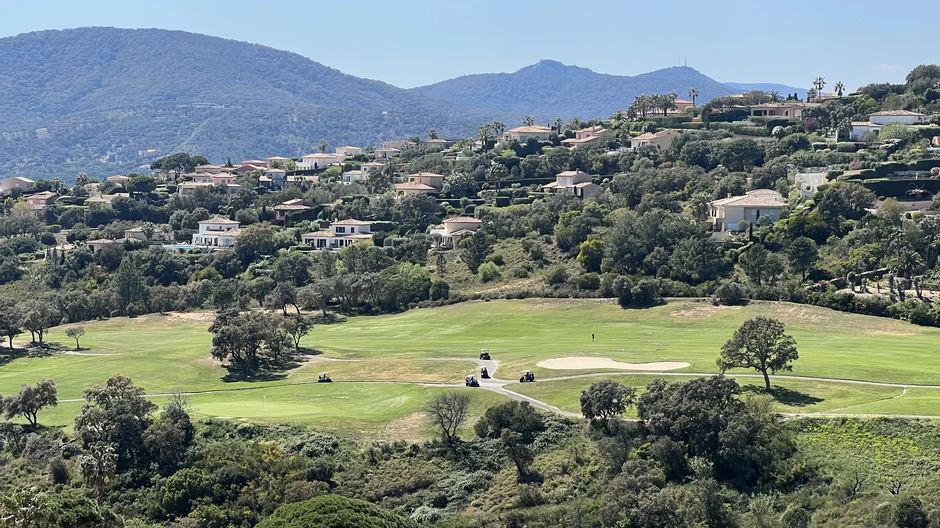 Vue sur le Golf