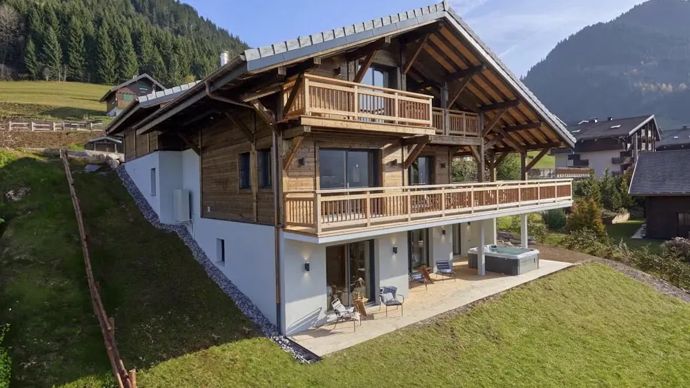 Le Chalet en été