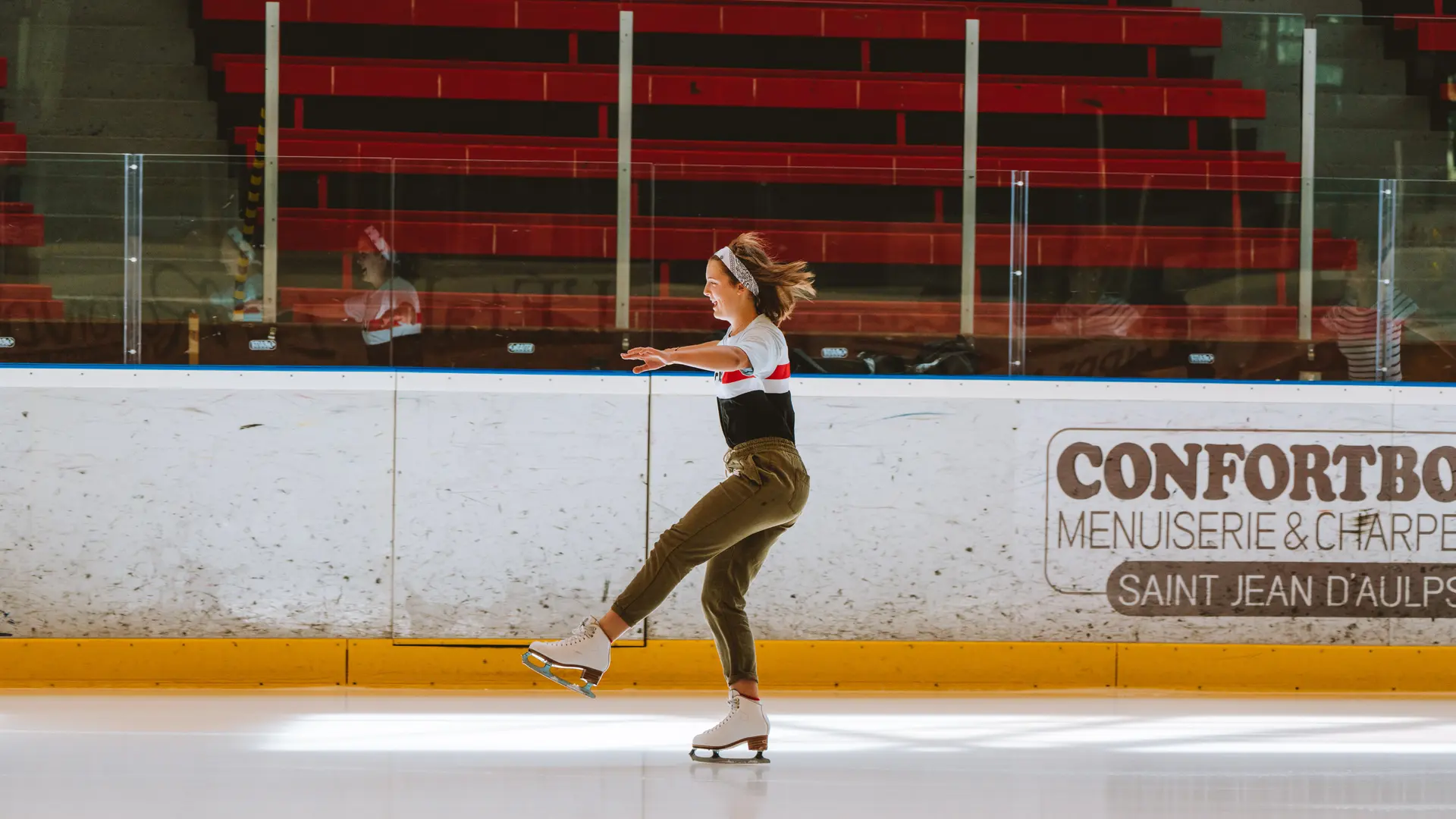 Ice rink of Morzine