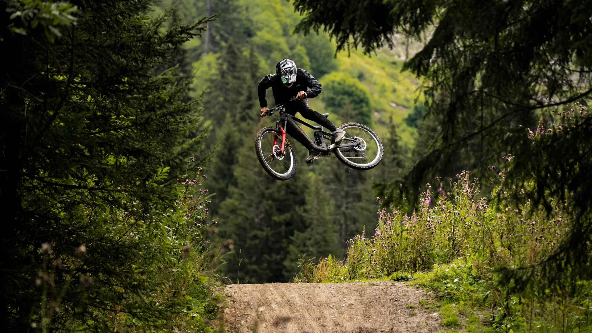 Piste VTT la People du Bike Park de Châtel