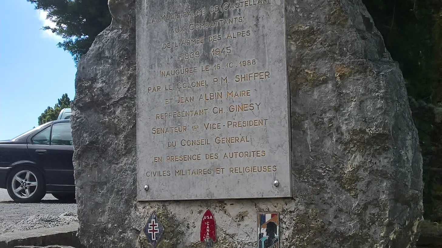 Plaque commémorative IIe Guerre Mondiale