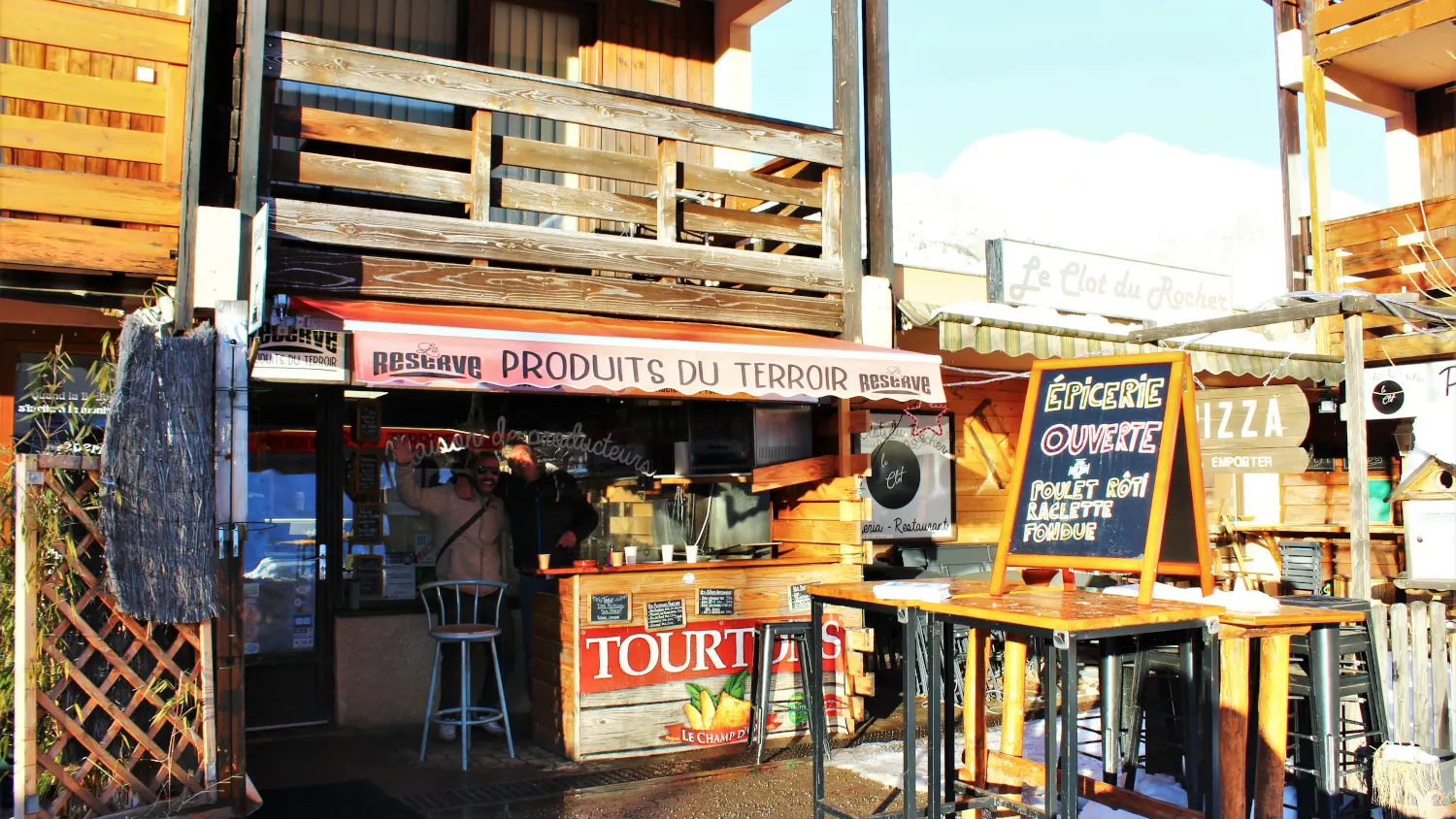 La Réserve, épicerie de produits locaux à Ancelle, vallée du Champsaur