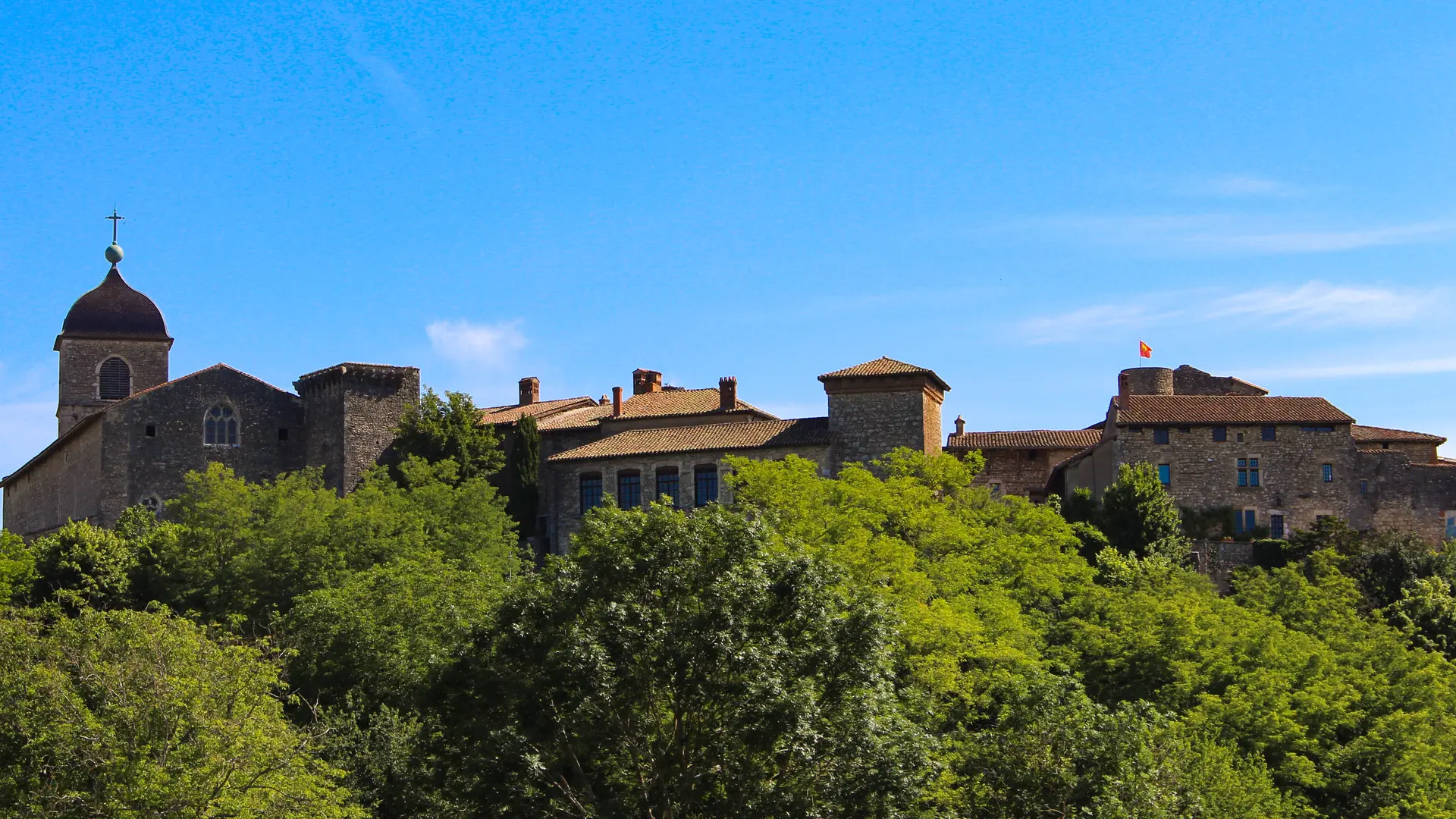 Vue sur Pérouges