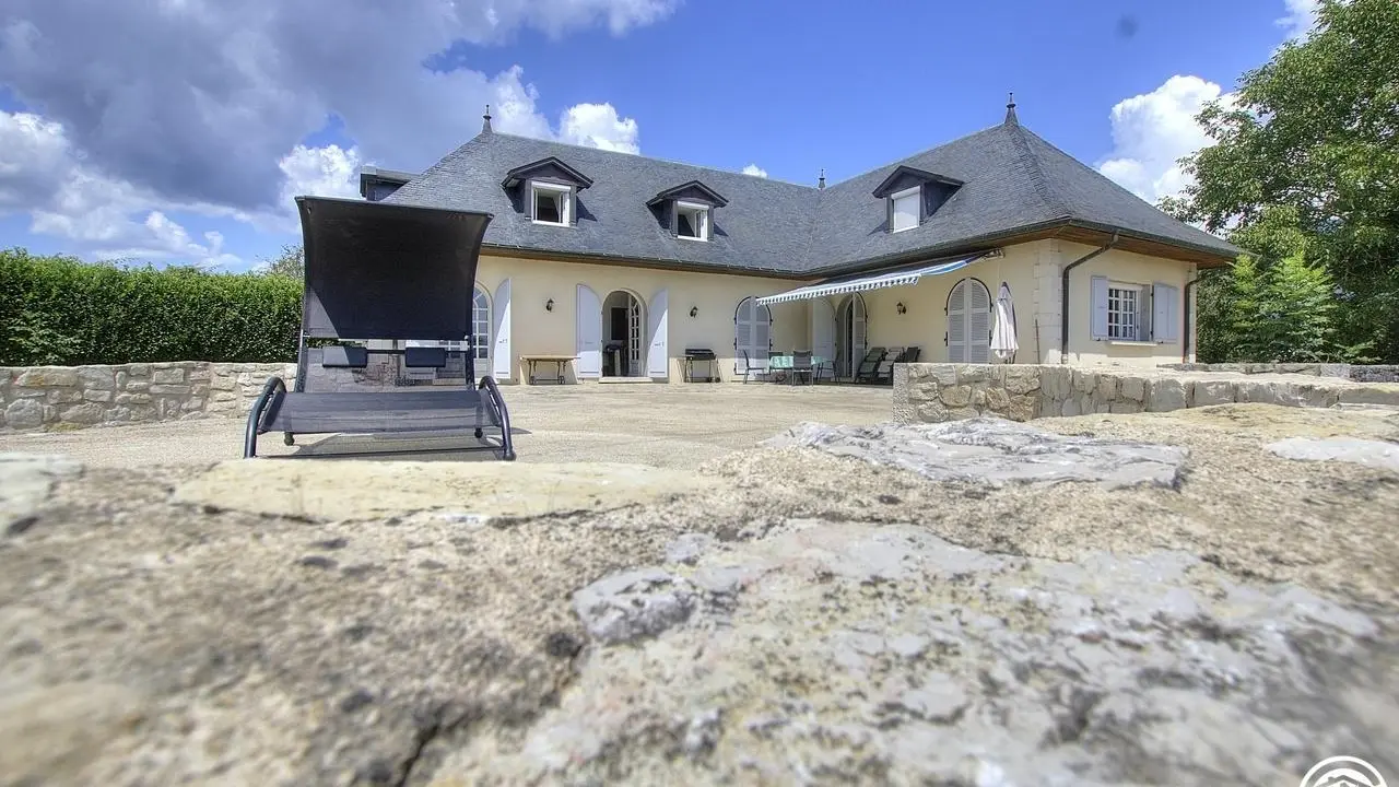 Une maison indépendante pour 8 personnes.