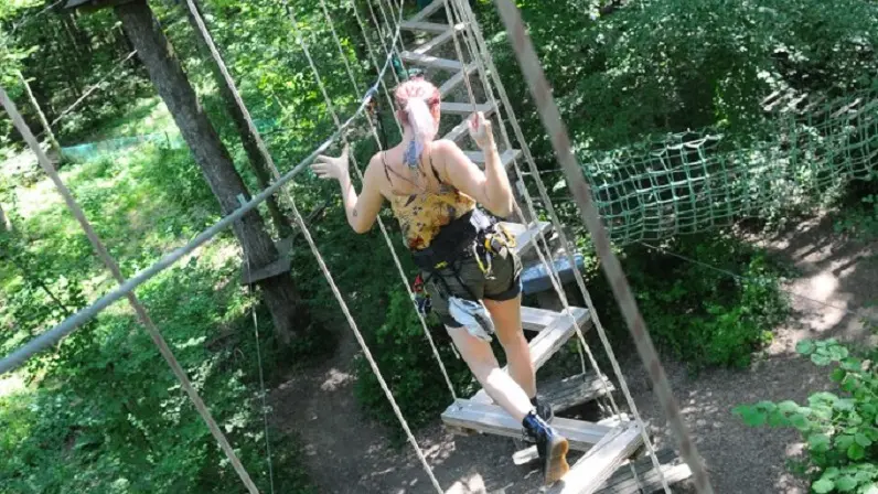 Parcours accrobranche