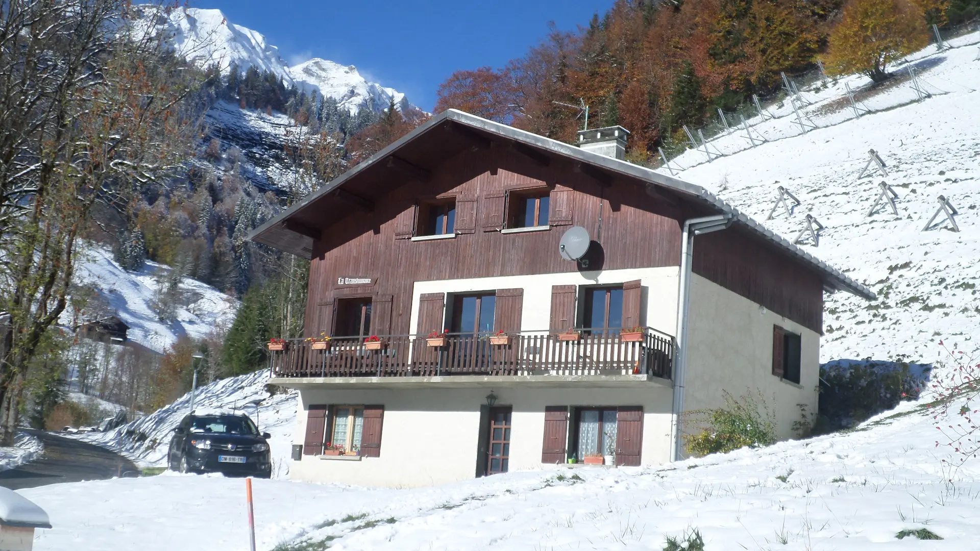 Maison en hiver