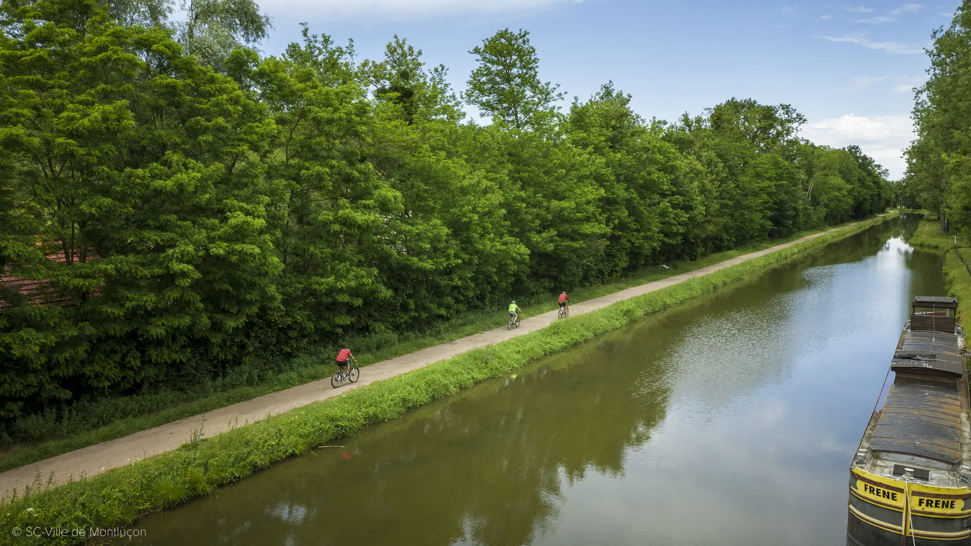 Voie verte du canal de Berry