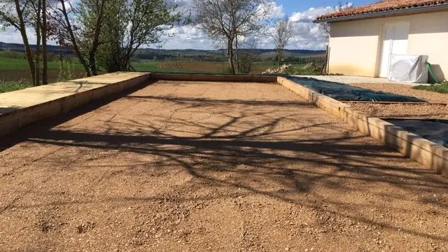 Terrain de pétanque