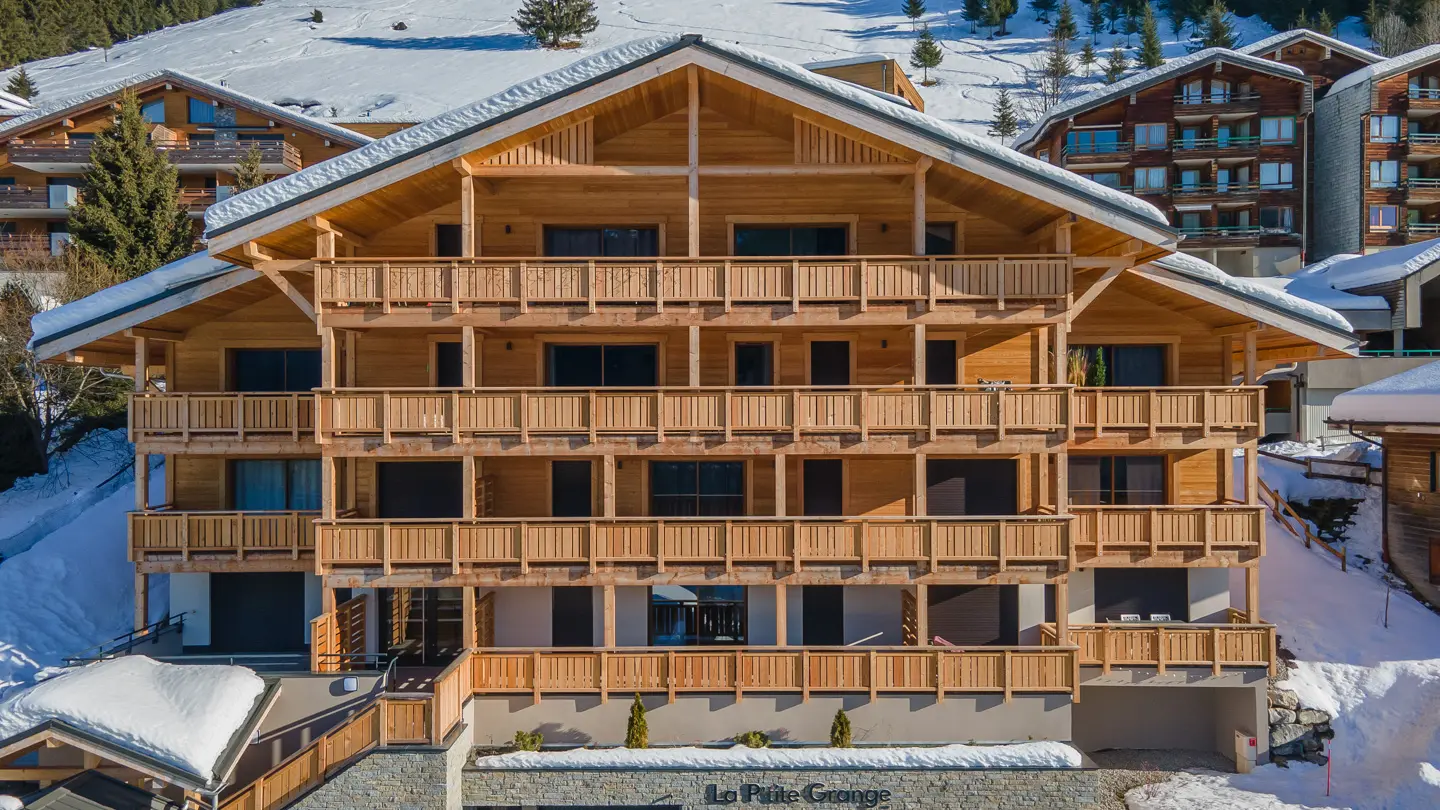 Façade de la résidence Petite Grange