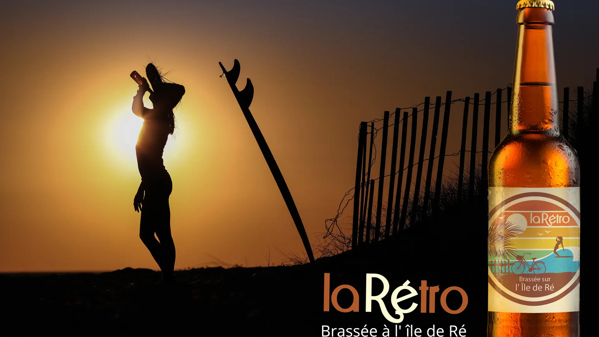 Bière La Rétro Blonde - Île de Ré