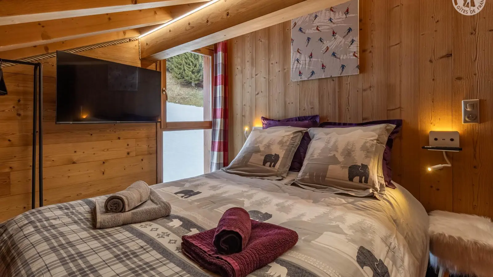 Chambre double N° 1 niveau 2