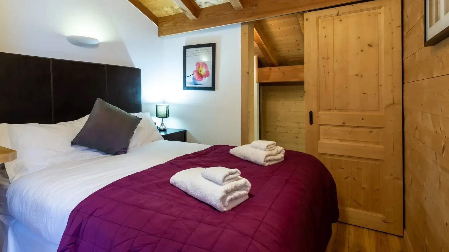 chambre et salle de bain