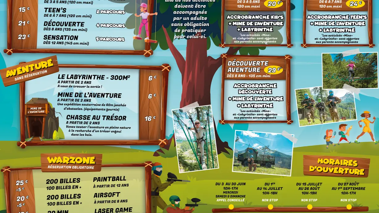 Accrobranche - Jungle Aventure_Les Orres