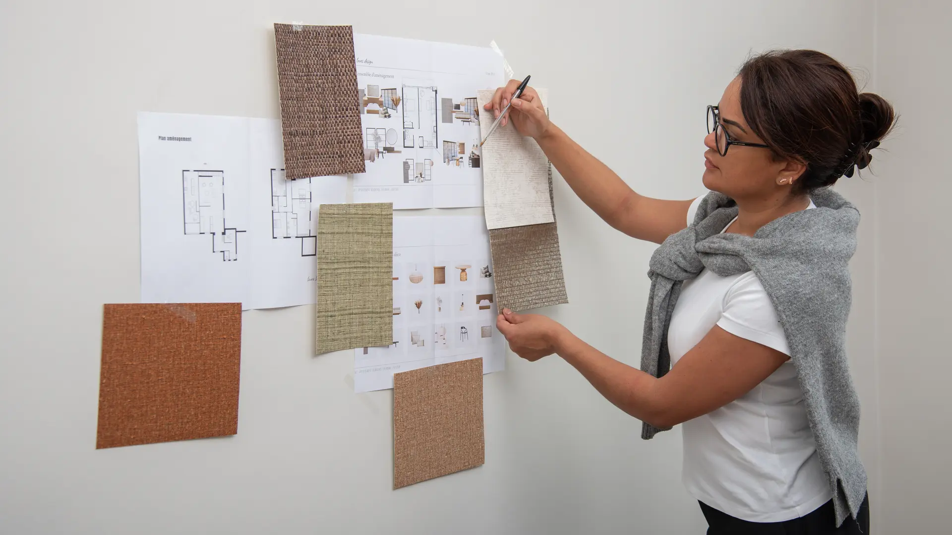 Réunion de chantier décoration intérieur