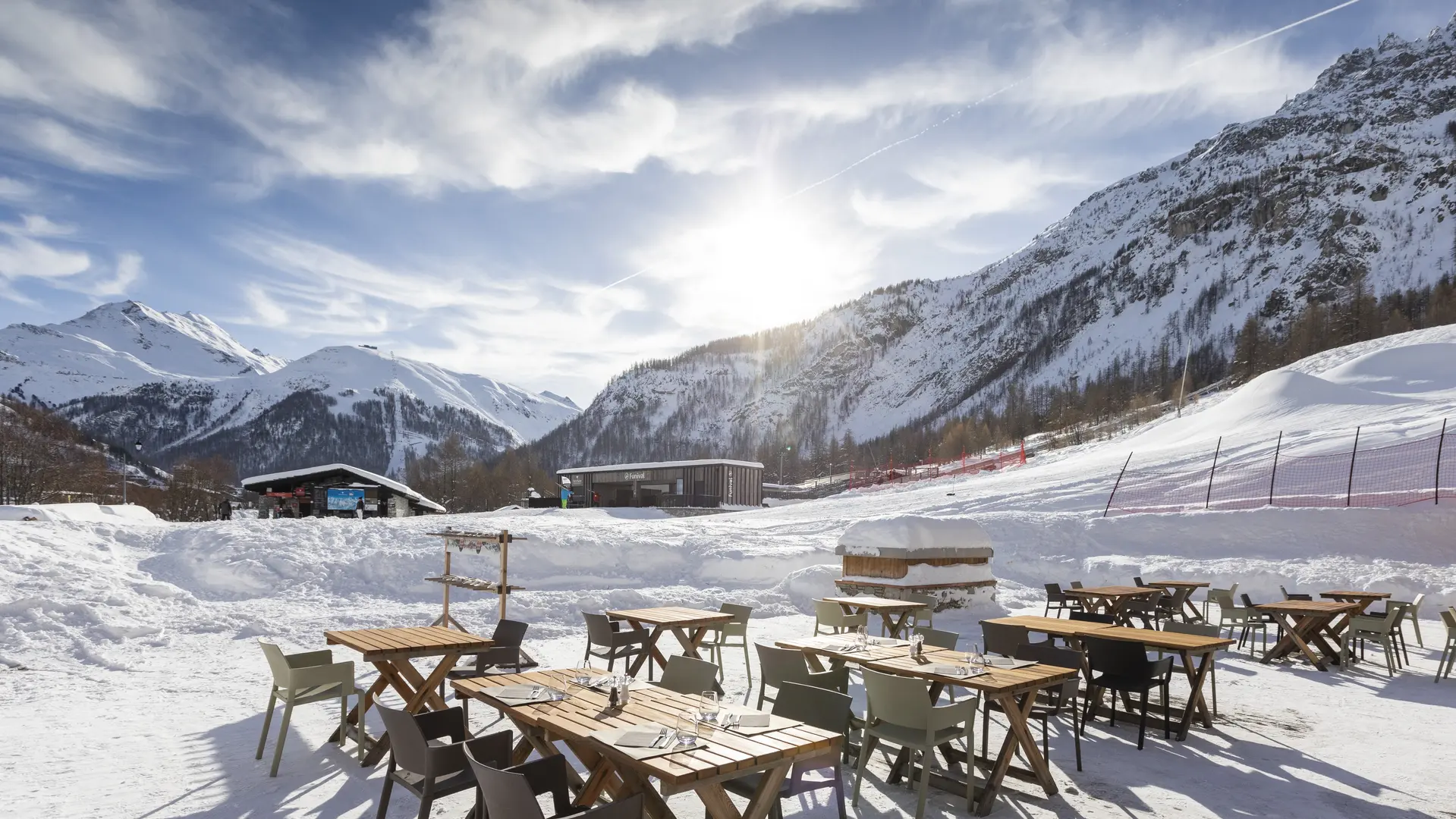 Terrasse - Les Equinoxes Val d'Isère