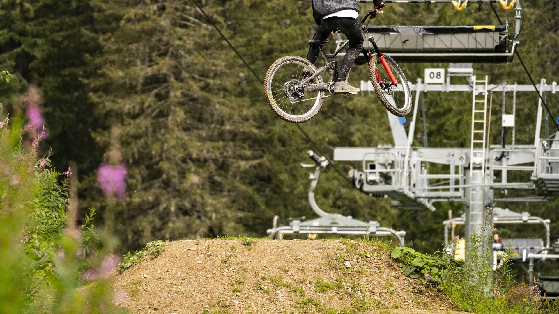Piste VTT la People du Bike Park de Châtel