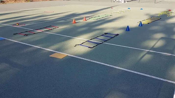 Tennis squash flayoscais