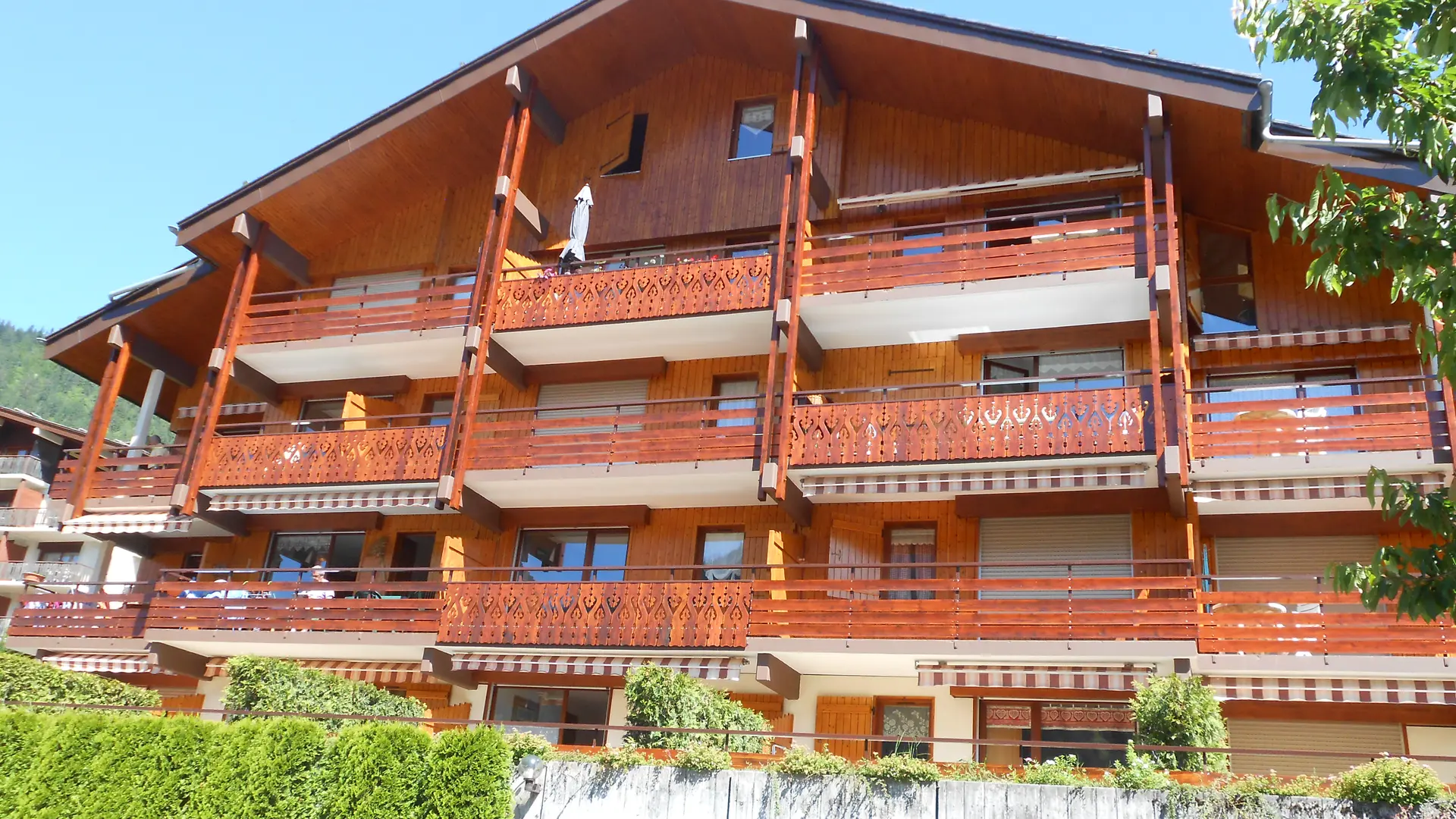 Extérieur résidence été/Outside summer residence-Cornillon C n°3-Le Grand-Bornand