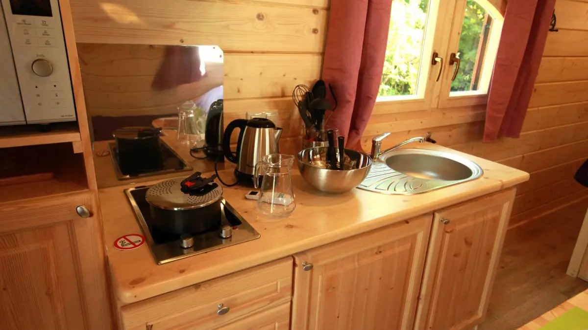 le coin cuisine installé