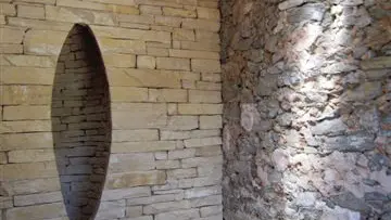 Andy Goldsworthy, Refuge d’Art – Chapelle Sainte-Madeleine 2002, Collection musée Gassendi