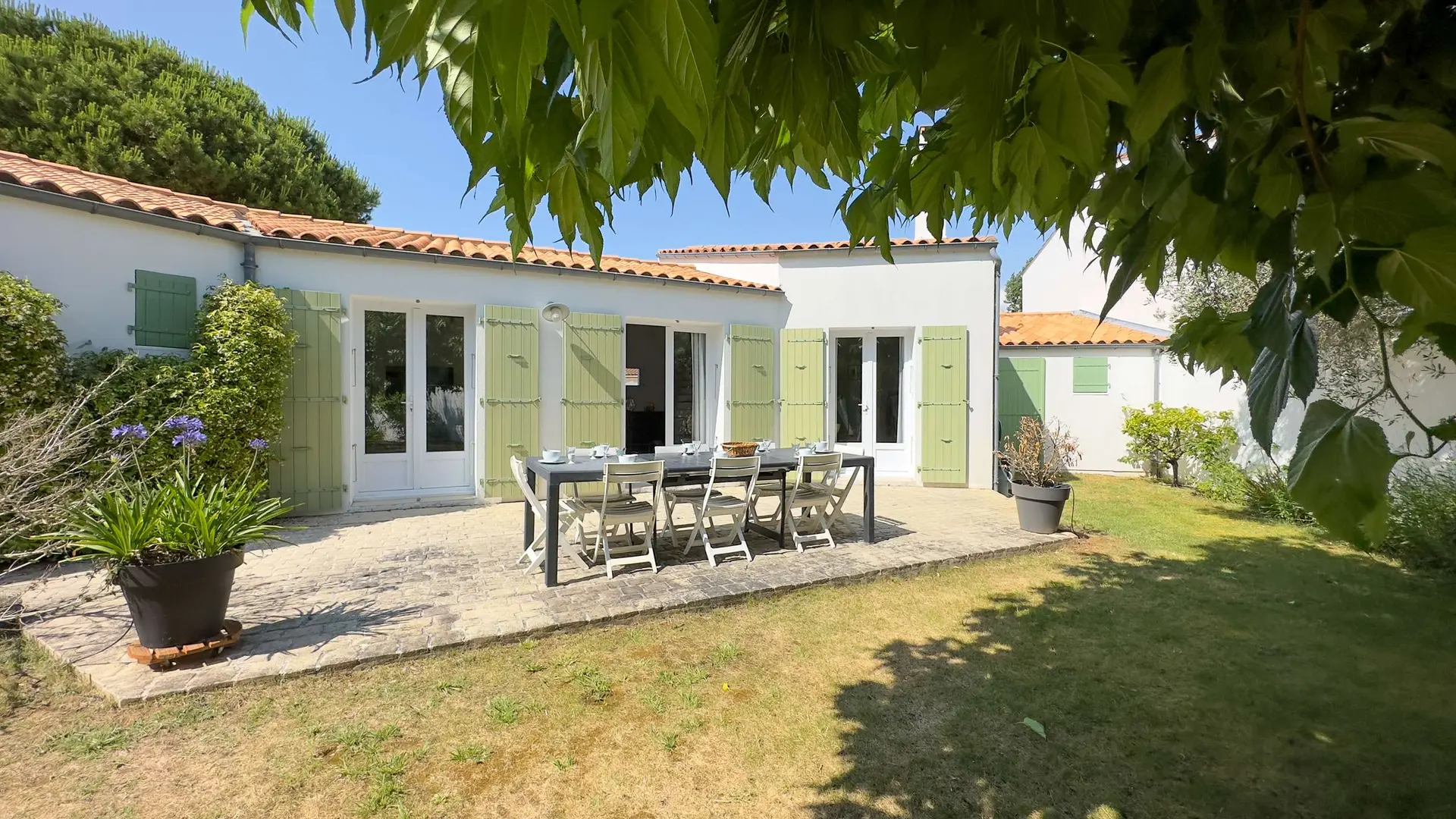 Maison familiale avec jardin proche plage_La Couarde-sur-Mer