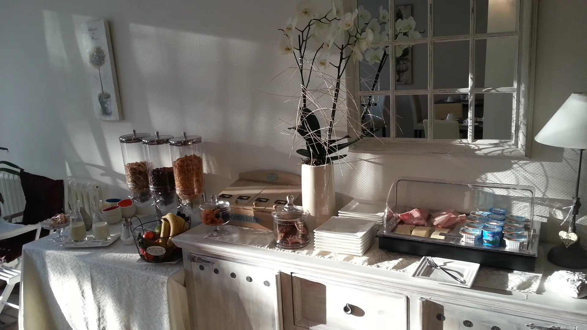 Buffet petits-déjeuners