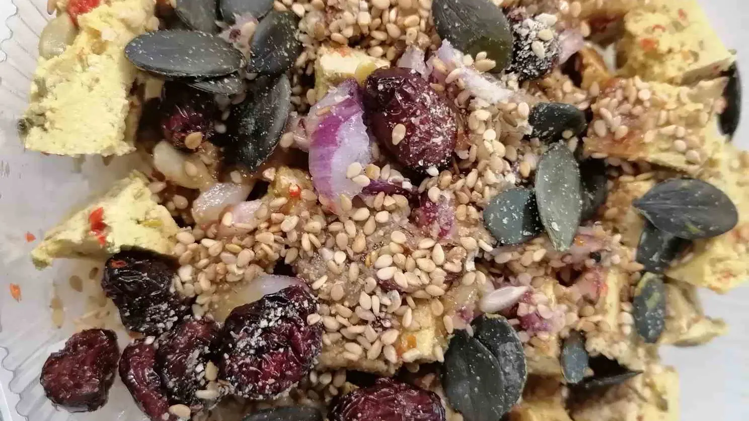 salade riz et graines