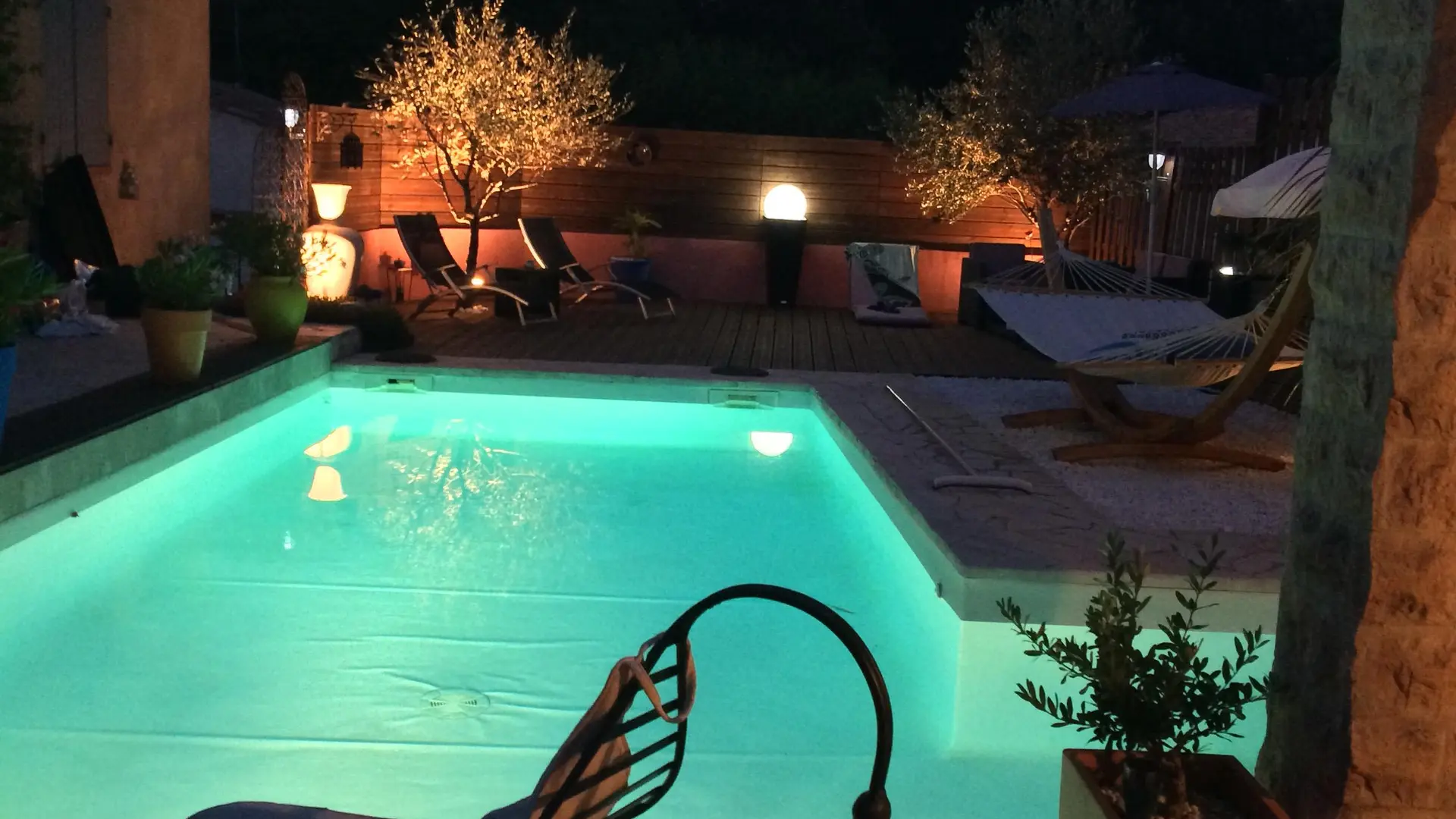 Piscine Nuit