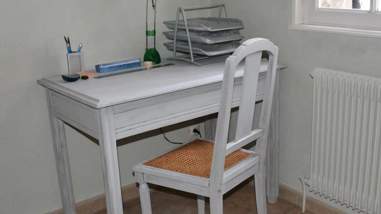 Espace télétravail dans le Gite