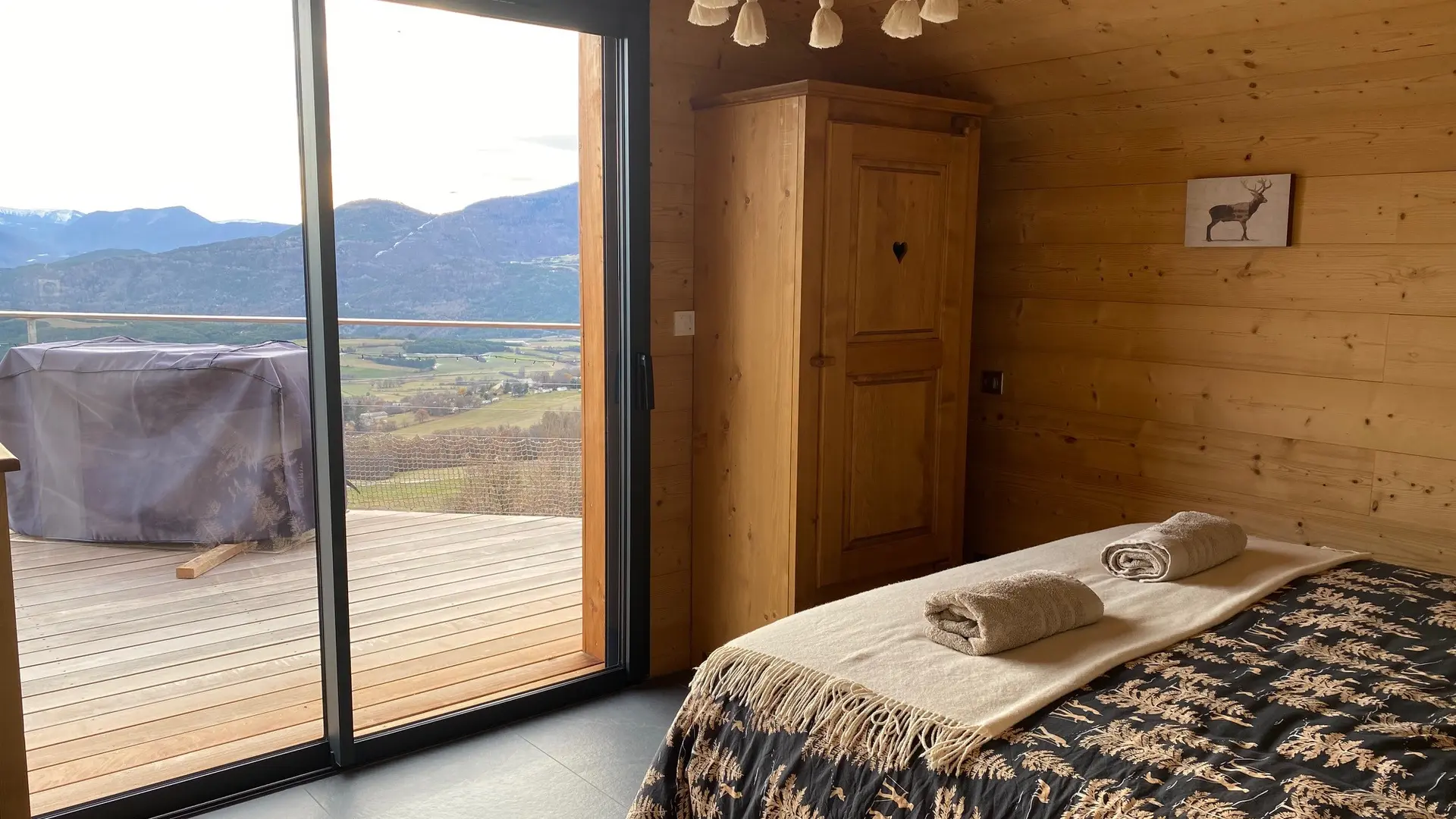 Chambre Montagnes avec accès terrasse