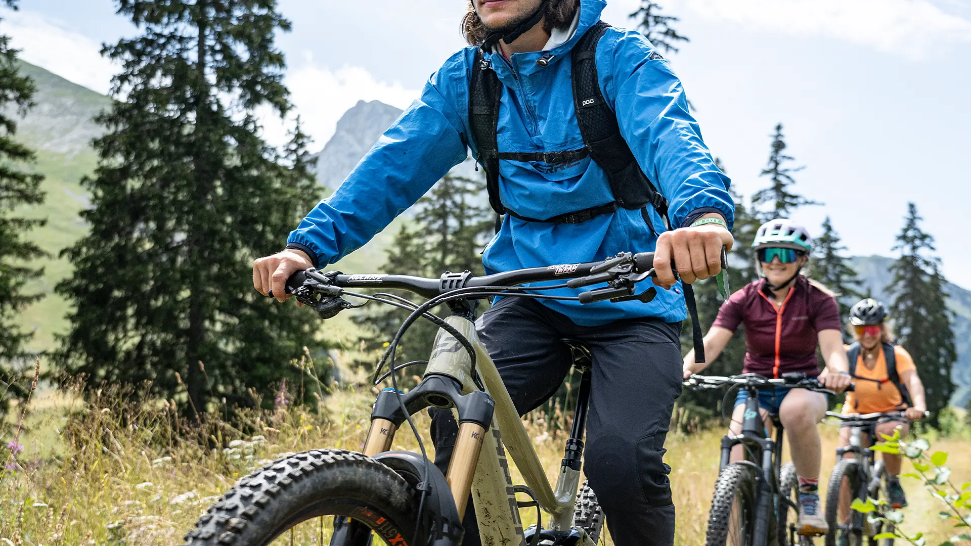 Piste verte descendante Renardeau_Manigod