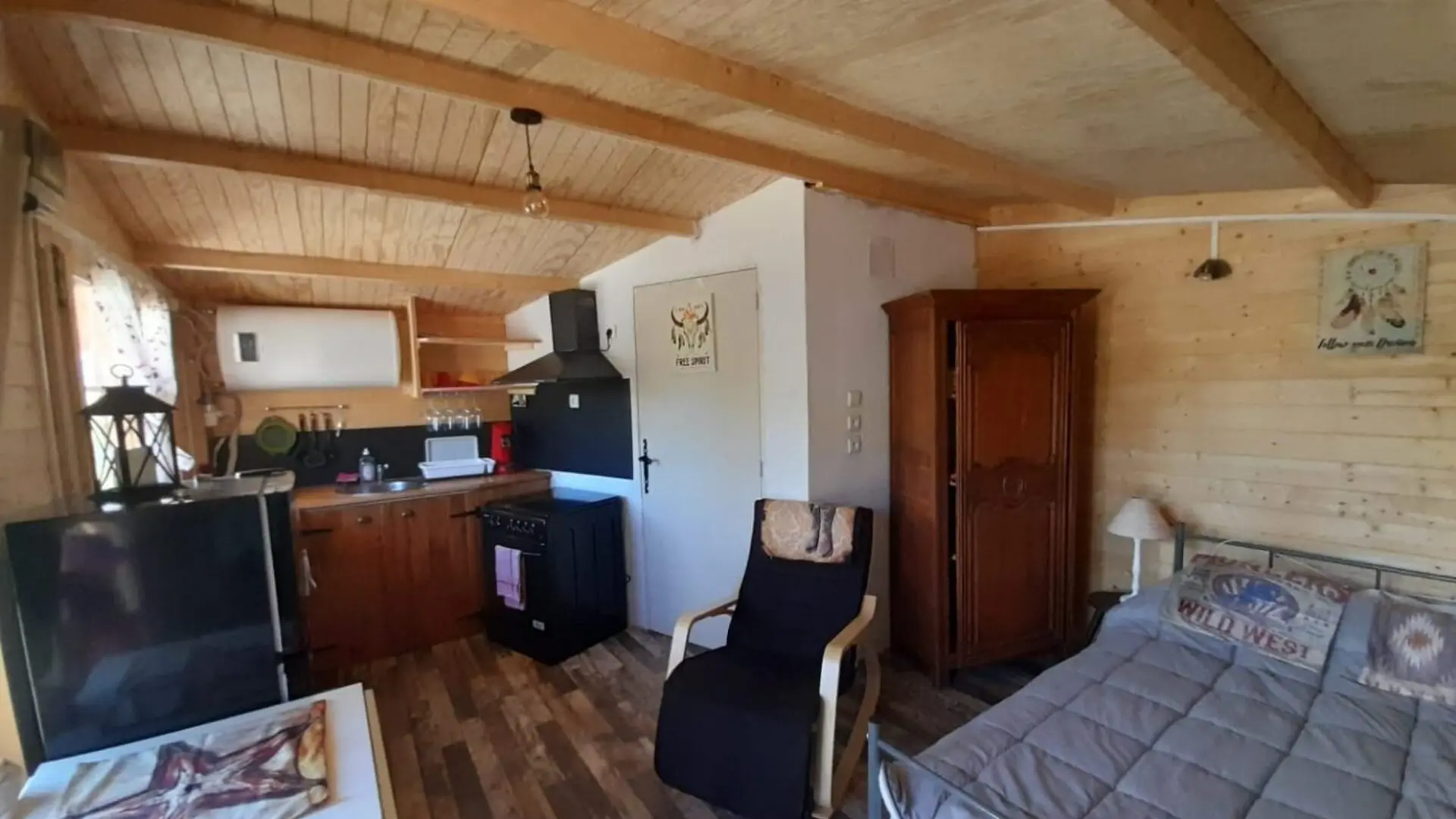 Intérieur du chalet