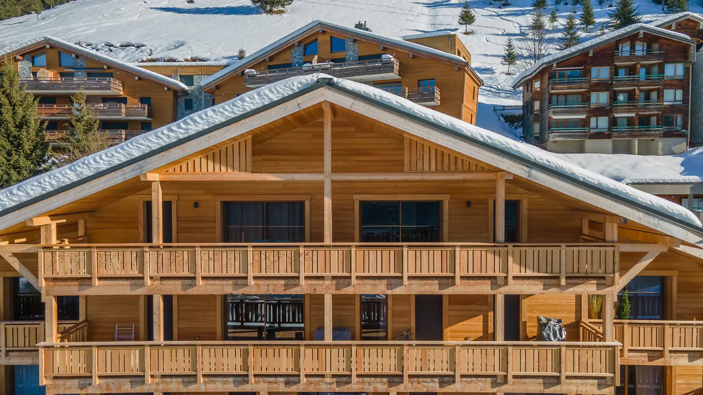 Façade de la résidence Petite Grange