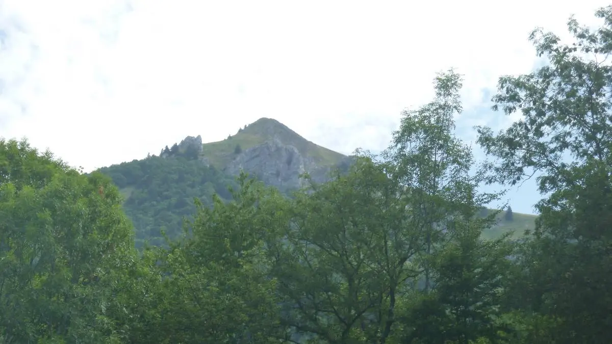 La Pointe de la Galoppaz pendant l'approche