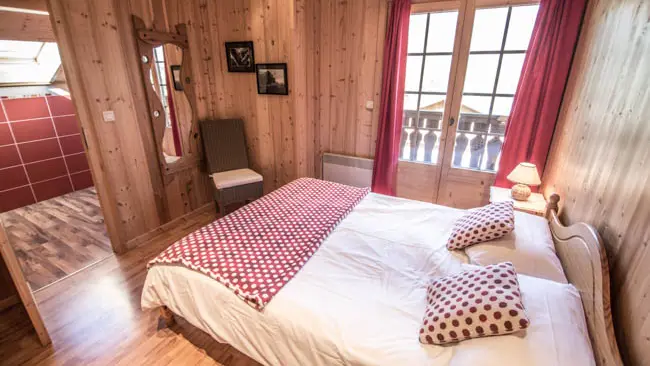 Chalet Kassy Morillon - Belle chambre double ensuite