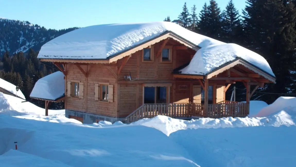 Chalet en hiver
