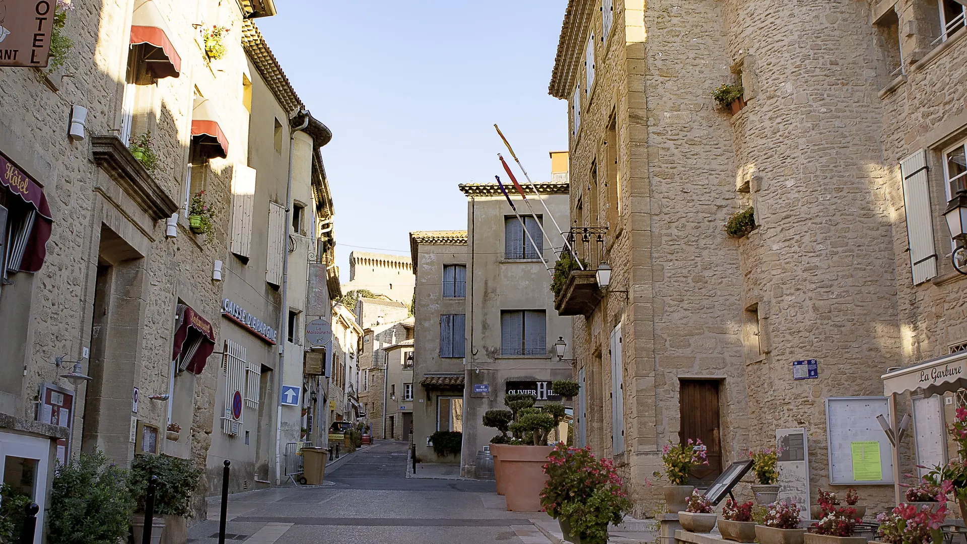 Rue du Village de Châteauneuf du Pape