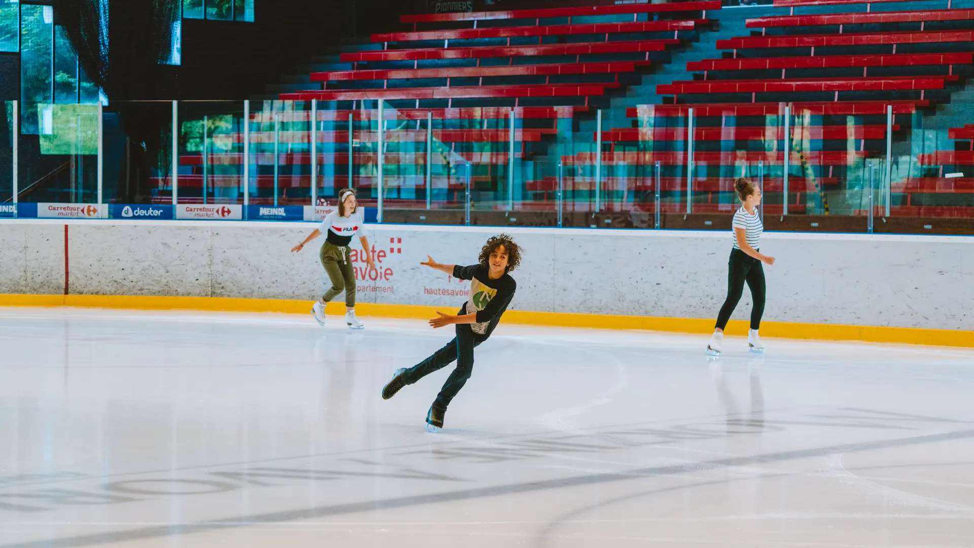 Ice rink of Morzine