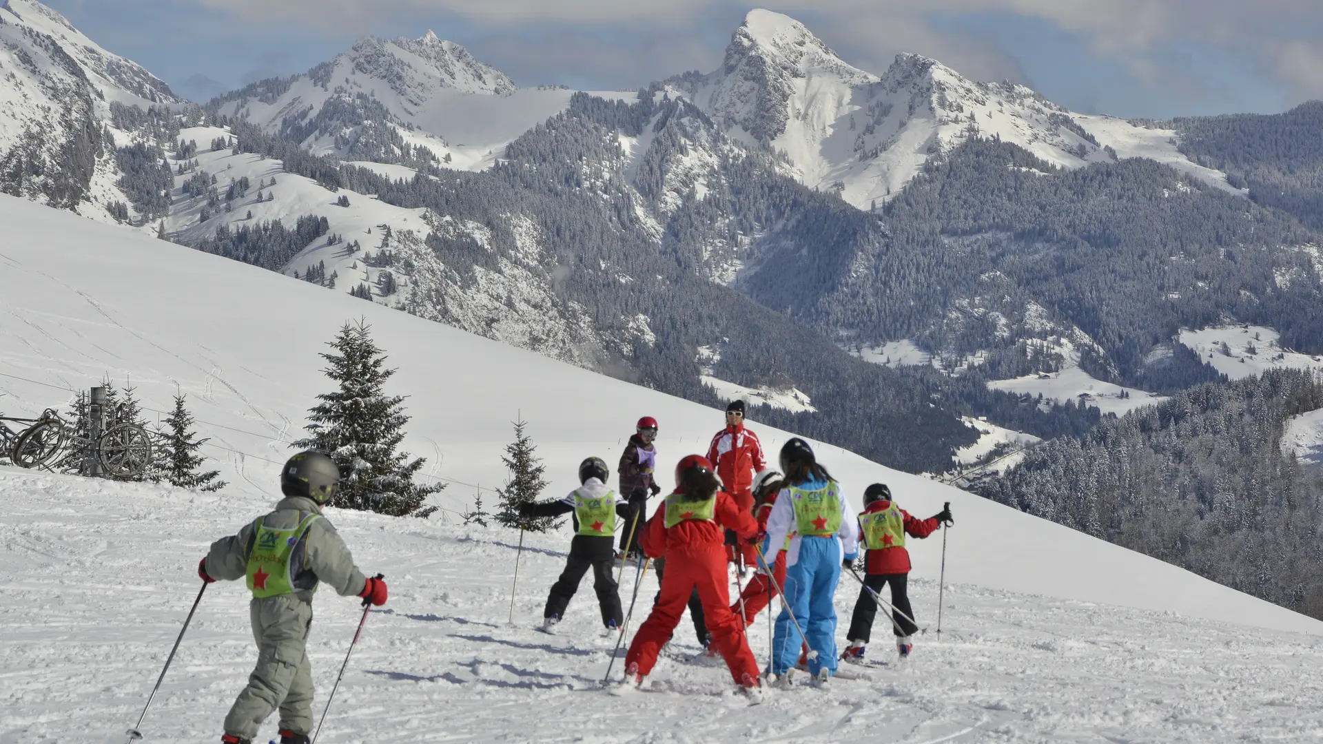 Cours collectifs avec l'ESF d'Abondance