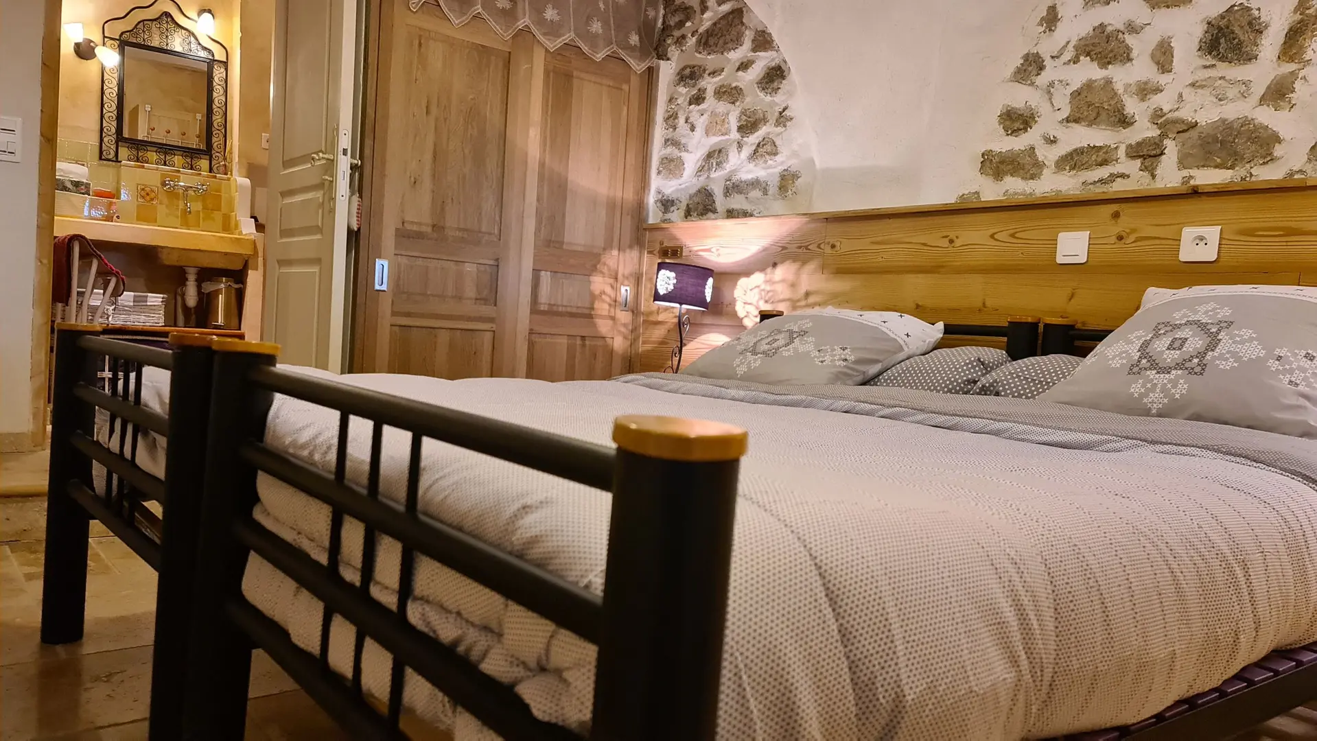 Chambre 2x90 lit 180