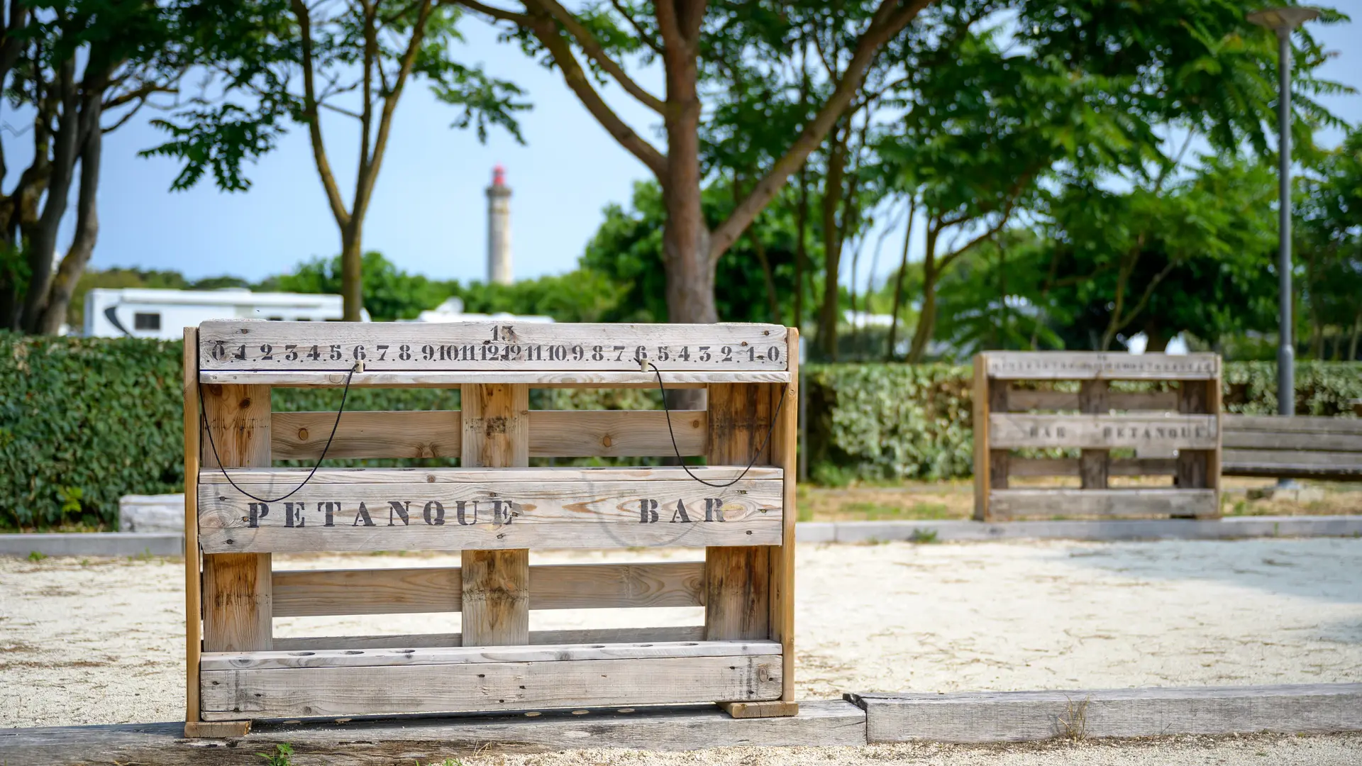 Terrain de pétanque