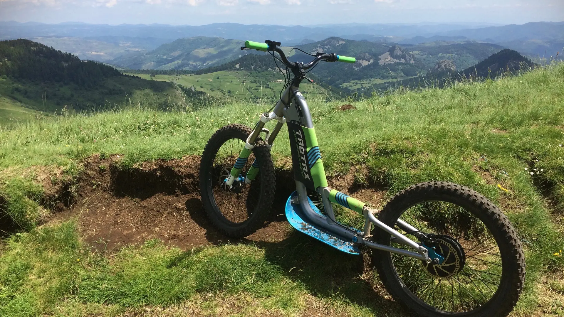 Balade en trottinette électrique