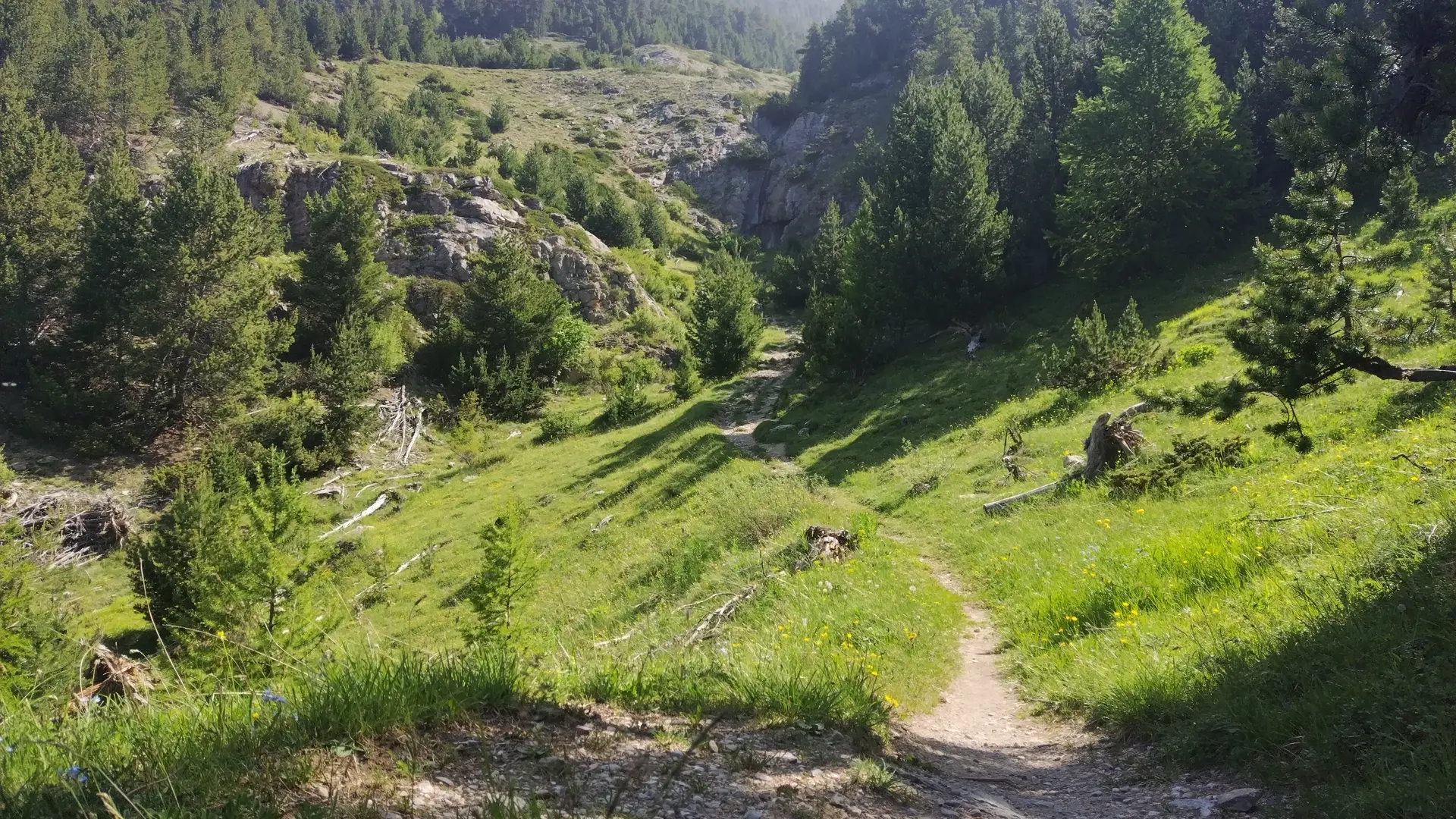 Descente de Pied Sec