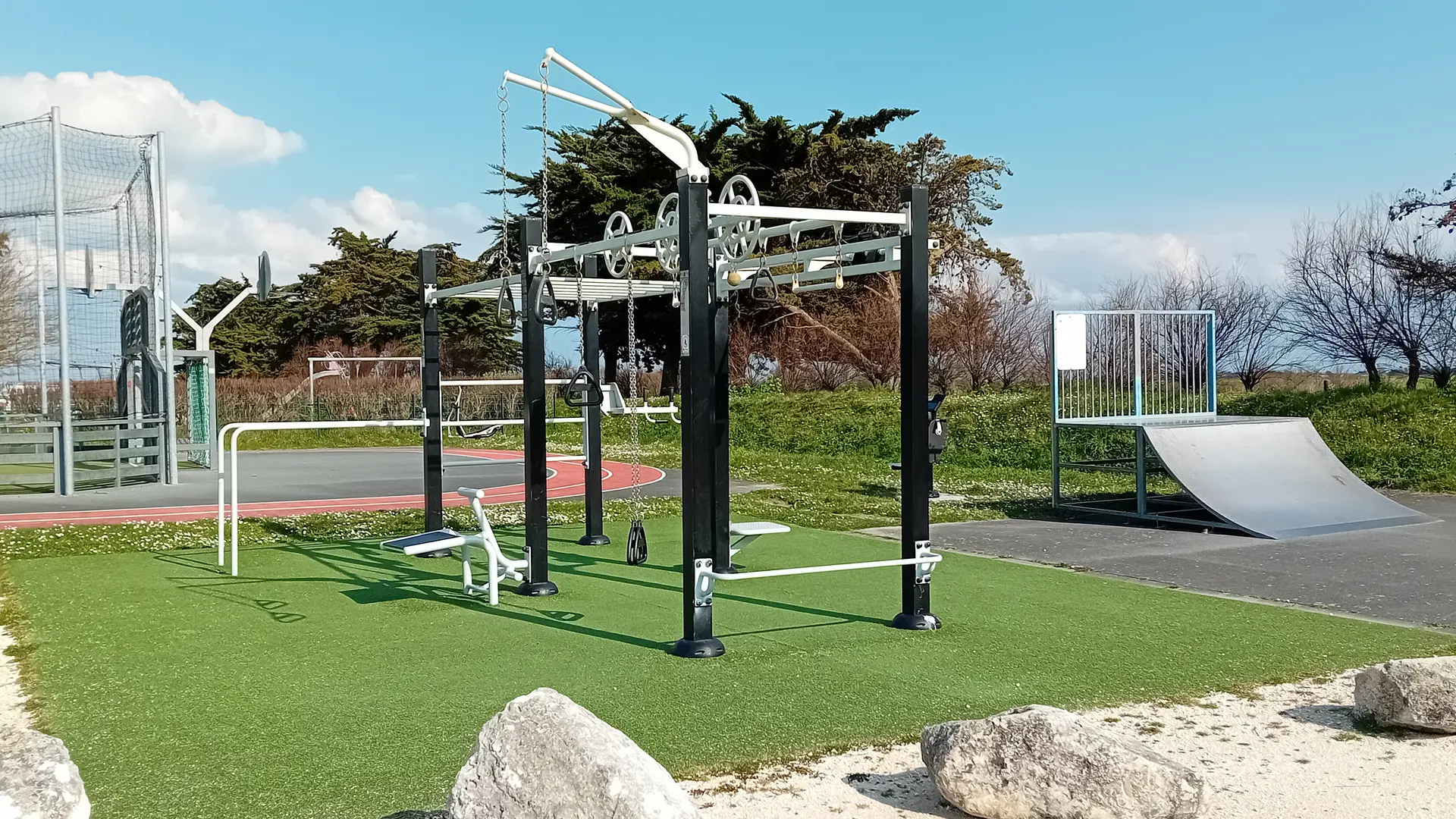 Street workout d'Ars-en-Ré - Channel side