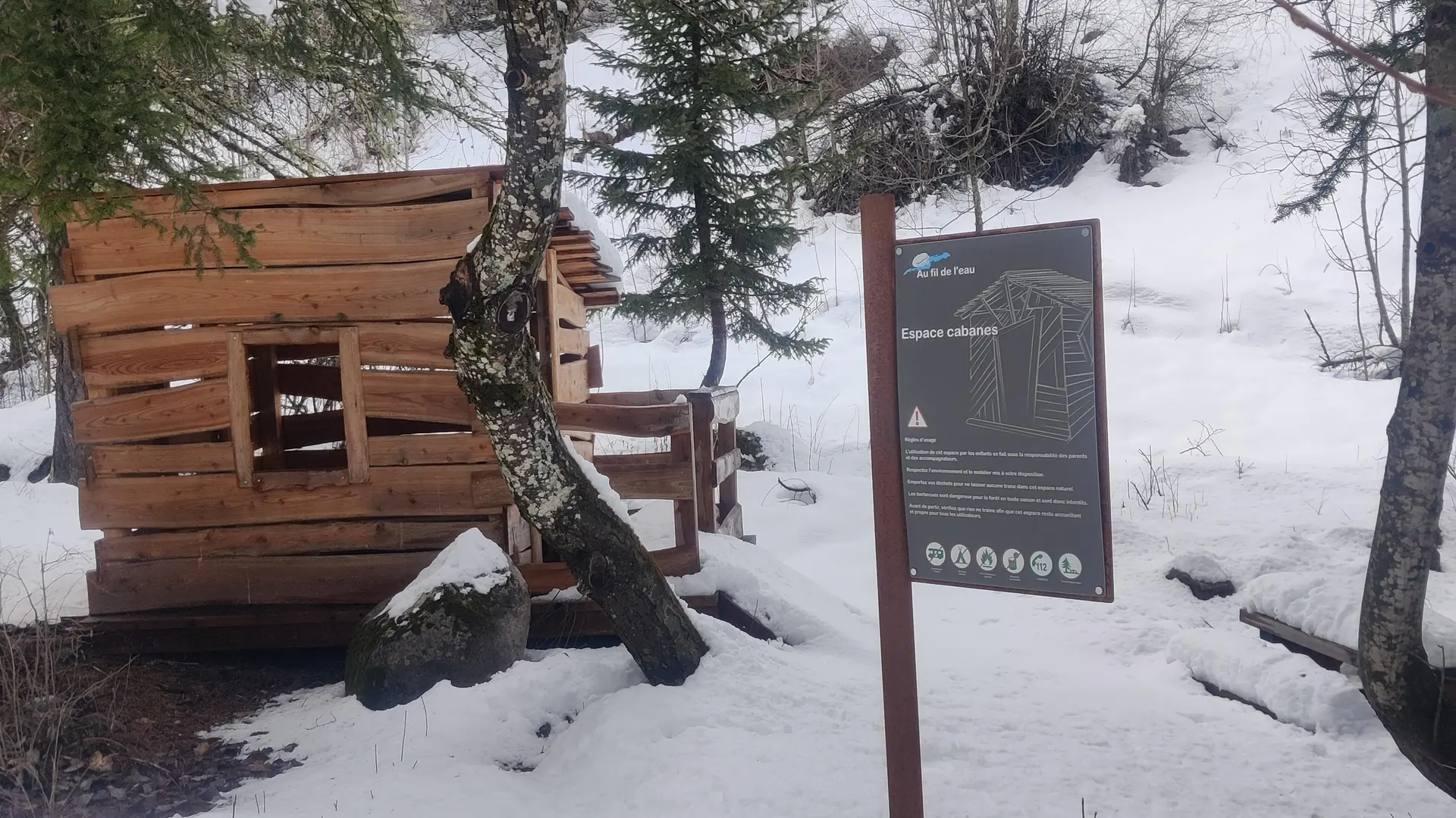cabanes en hiver