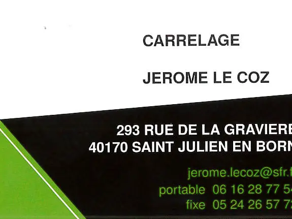 Carte de visite LE COZ Jérôme