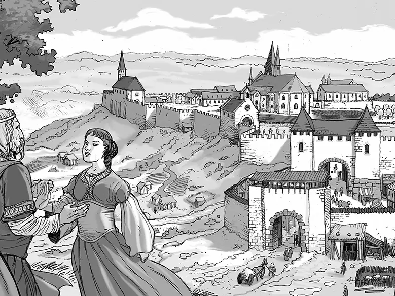 Illustration Visages du Pouvoir < Laon < Aisne < Hauts-de-France